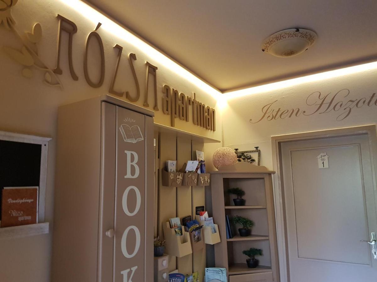 Rozsa Apartman Alsóörs Екстериор снимка